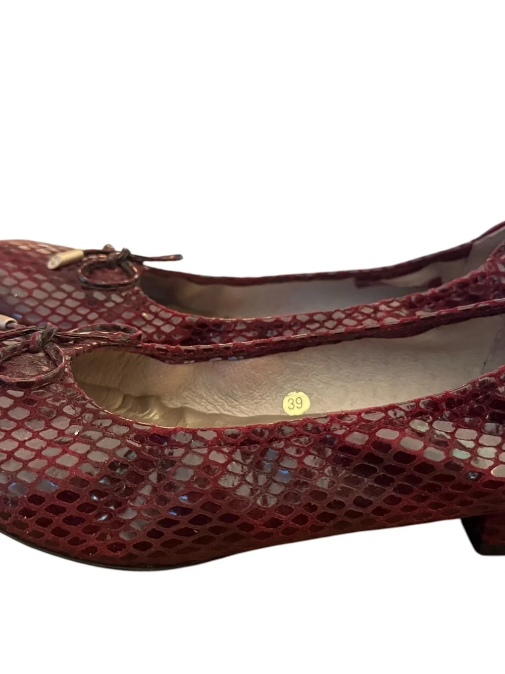 Sabrinas excellent leather